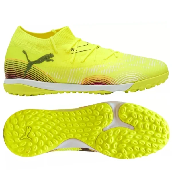 puma future 8 pro cage tf untamed trắng/cam 108592 01