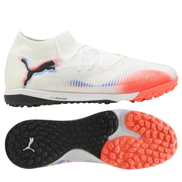 puma future 8 pro cage tf untamed trắng/cam 108592 01