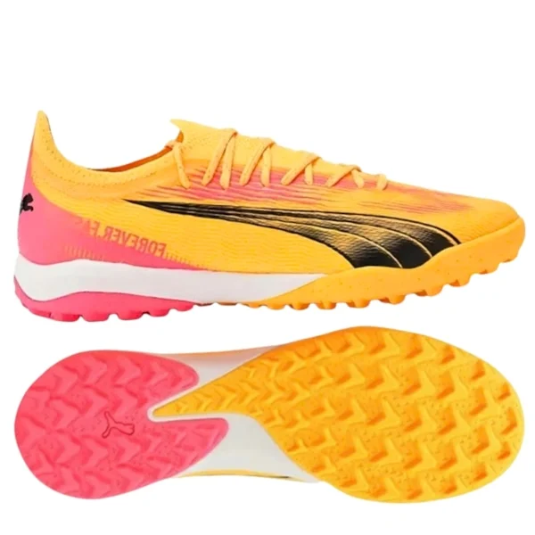 puma future 8 pro cage tf untamed trắng/cam 108592 01