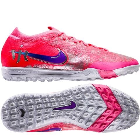 giày đá bóng cỏ nhân tạo nike phantom 6 academy low cut tf erling haaland personal edition hot punch/black/green strike hq2326 603